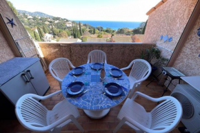 Duplex in Pramousquier - sea view
